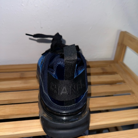 Chanel navy suede size 36 1/2 (6 1/2) - Picture 3 of 6